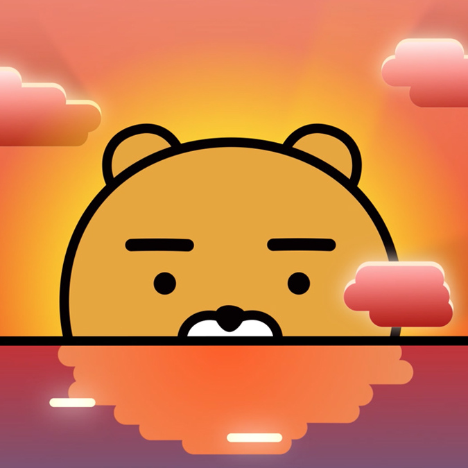 friends""kakao friends"以手机聊天软件 kakaotalk表情包为起点
